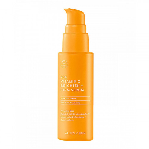 Allies of Skin 20% Vitamin C Brighten & Firm Serum 30ml Сироватка з 20% вітаміном С