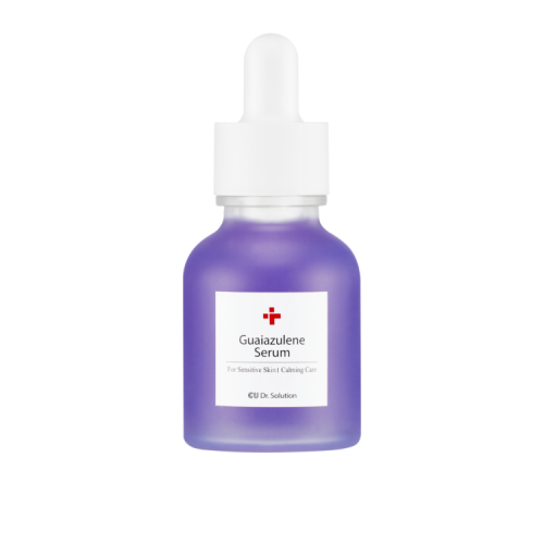 Cuskin Dr.Solution Guaiazulene Serum 30ml Інтенсивна заспокійлива сироватка з гвайазуленом та троксерутином