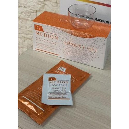 Dr. Medion SpaОxy gel Mask Карбоксітерапія 1шт Гелева маска
