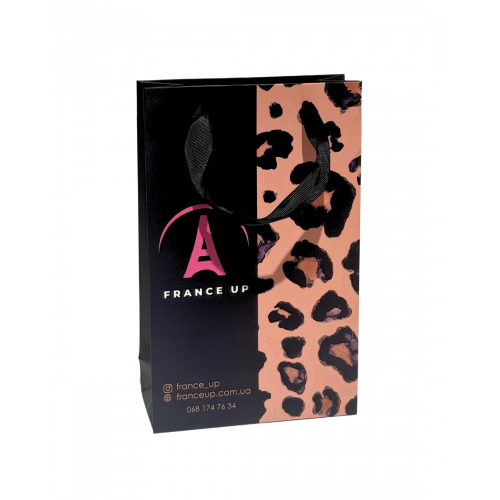 France Up Bag Пакет Чорний Брендований