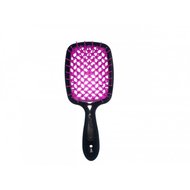 Щітка Janeke Small Superbrush The Original 71SP234FUX Чорна/фуксія
