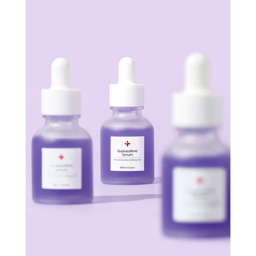 Cuskin Dr.Solution Guaiazulene Serum 30ml Інтенсивна заспокійлива сироватка з гвайазуленом та троксерутином