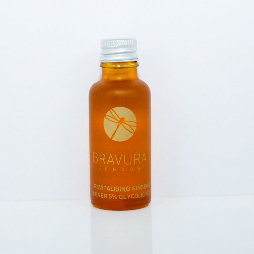 Bravura London Ginseng Toner with Glycolic Acid 5% 30ml Тонер з женьшенем