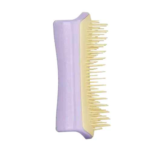 Щітка для розплутування шерсті собаки Pet Teezer Mini Detangling&Grooming Lilac/Yellow