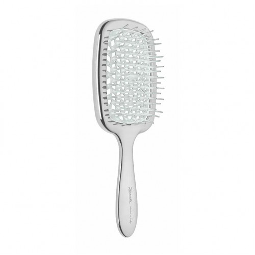 Щітка Janeke Superbrush The Original CRSP230BIA Срібна/біла