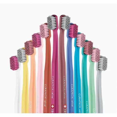 CURAPROX CS 12460 Зубна щітка Velvet d-0.08mm  (помаранчева)
