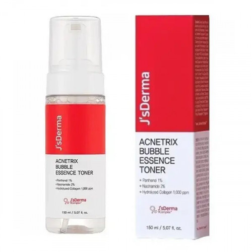 J'sDerma Acnetrix Bubble Essence Toner 150ml Тонер зволожувальний з пантенолом і ніацинамідом