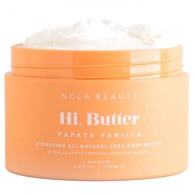 NCLA Beauty Hi, Butter - Papaya Vanilla Body Butter 250g Баттер для тіла «Папайя-ваніль»