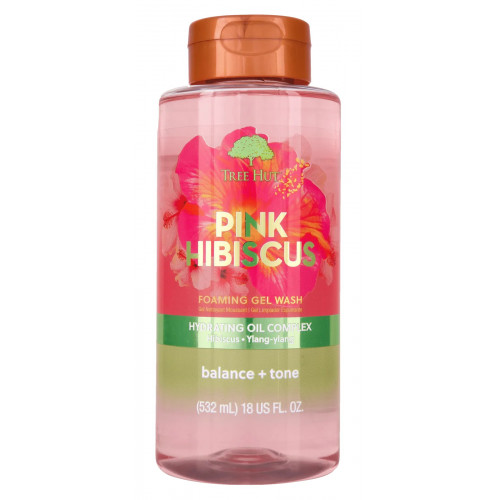 Tree Hut Pink Hibiscus Foaming Gel Wash 532ml Гель для душу Tree Hut Pink Hibiscus Foaming Gel Wash 532ml Гель для душу