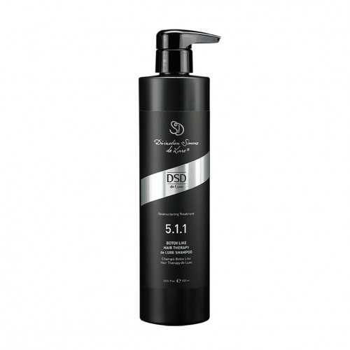 DSD de Luxe 5.1.1 Botox Hair Therapy Shampoo 500 ml Відновлюючий шампунь Ботокс-Терапія