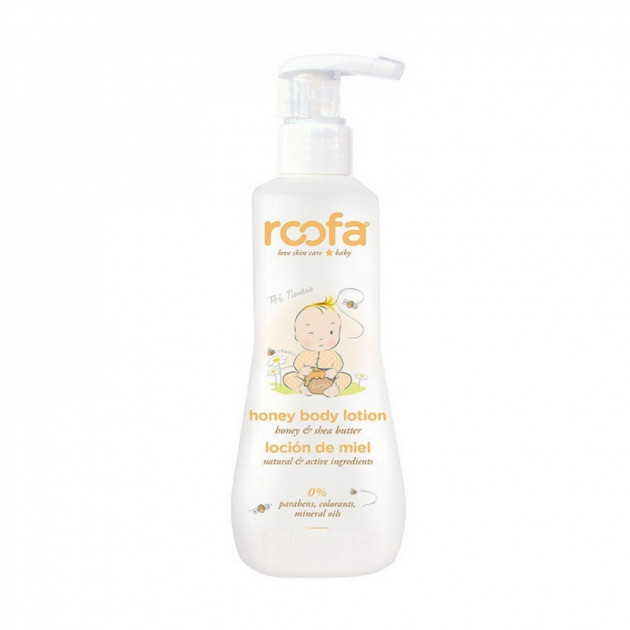 Roofa Baby honey body lotion (Natural) 200ml Натуральний лосьйон для тіла з медом