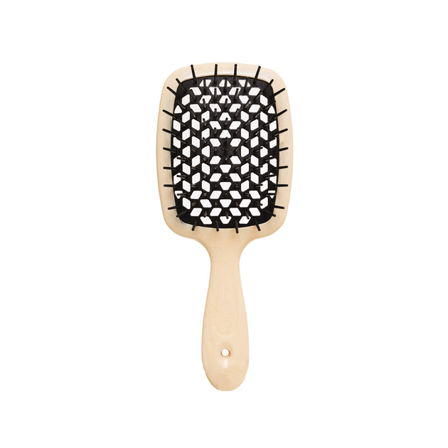 Щітка Janeke Superbrush The Original SP226CRN Пастельно жовта з чорним