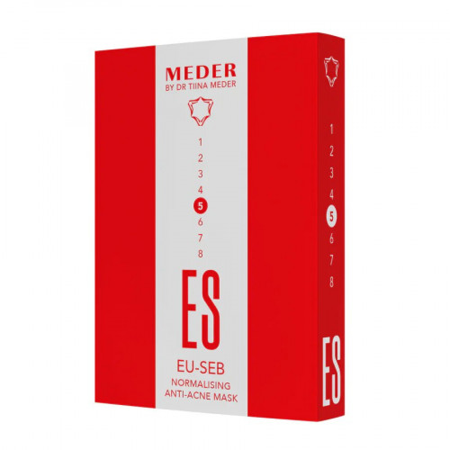 Meder Eu-Seb Mask 5шт Нормалізуюча анти-акне маска Еу-Себ