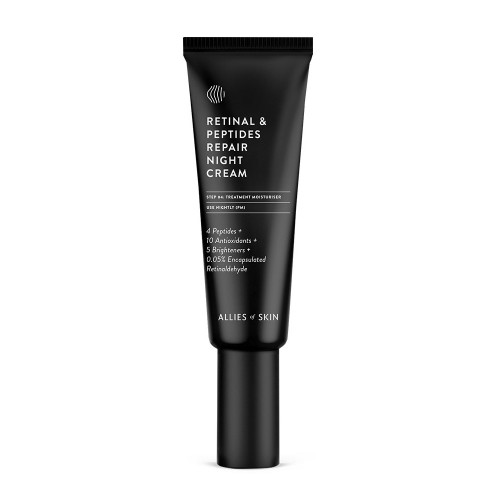 Allies of Skin Retinal & Peptides Repair Night Cream 50ml Нічний антивіковий крем для обличчя
