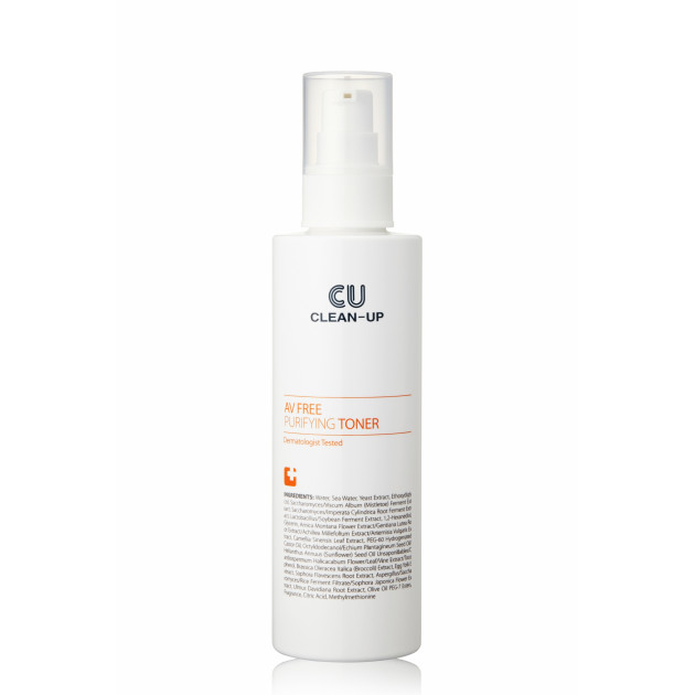 Cuskin Clean-Up AV Free Purifying Toner 180 ml Тонер для проблемної шкіри
