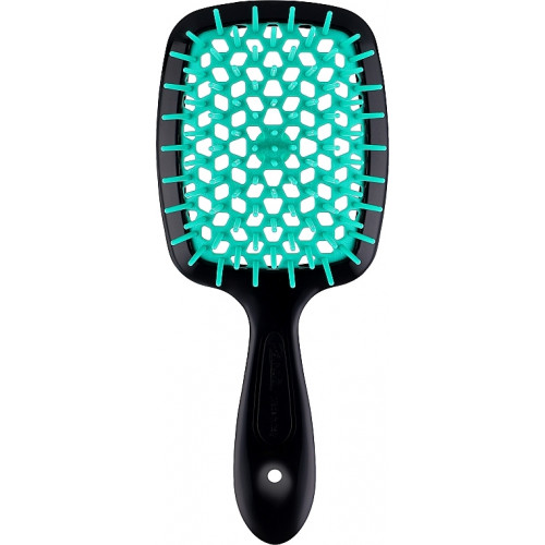 Щітка Janeke Small Superbrush The Original 71SP234TFF Чорна/зелена