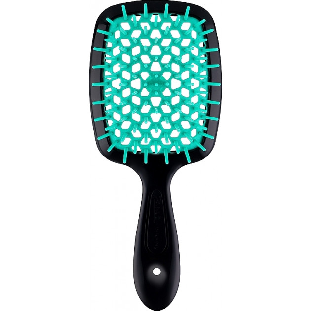 Щітка Janeke Small Superbrush The Original 71SP234TFF Чорна/зелена