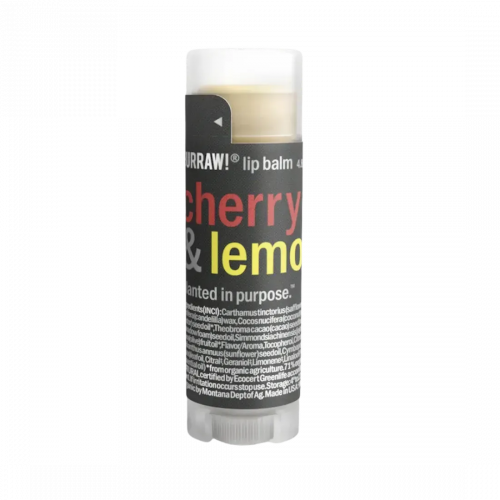 Hurraw! Cherry & Lemon Lip Balm 4,8g Бальзам для губ