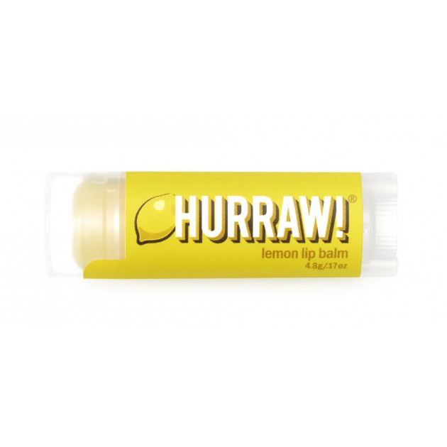 Hurraw! Lemon Lip Balm 4,8g Бальзам для губ
