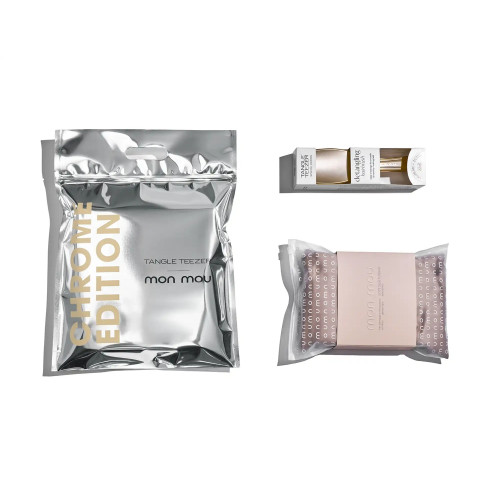Tangle Teezer & MON MOU Лімітований набір “СHROME EDITION”