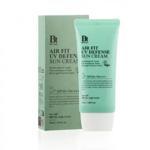 Benton Air Fit UV defense Sun Cream SPF50+/PA++++ Сонцезахисний крем з центелою