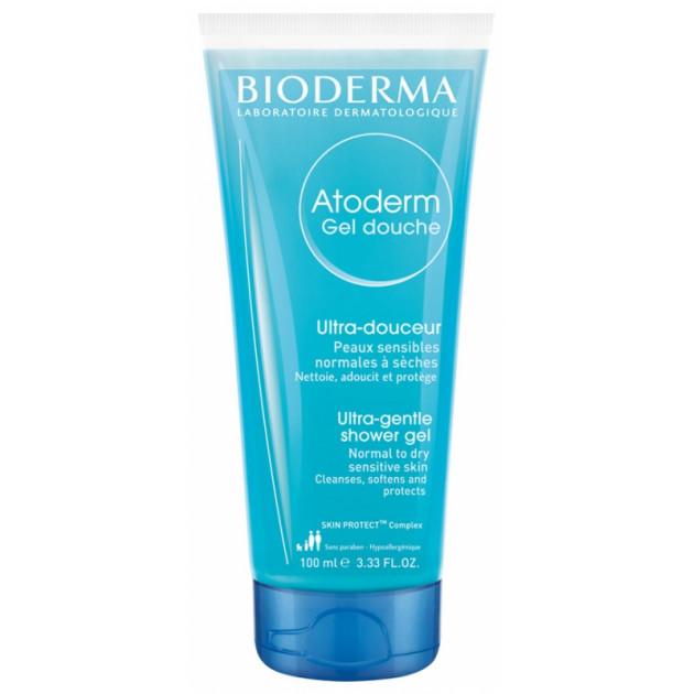 Bioderma Atoderm Gel Douche 100 ml Гель для душу для сухої та чутливої шкіри