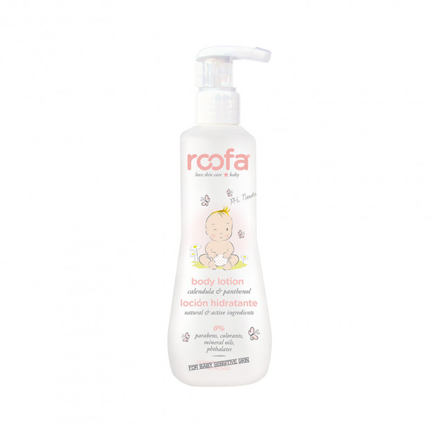 Roofa Baby Body lotion (Natural) 300 ml Натуральний лосьйон для тіла