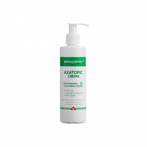 Braderm Axatopic Cream 250ml Заспокійливий крем для атопічної шкіри