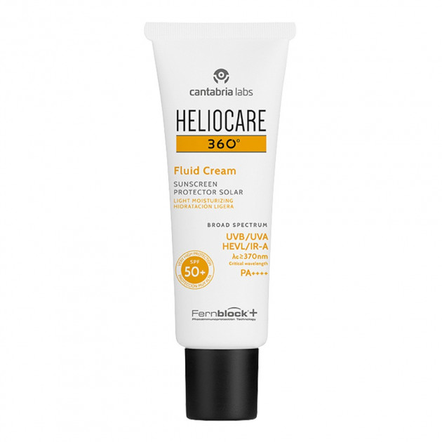 Cantabria Labs Heliocare 360°  Fluid Cream SPF 50+ 50ml Сонцезахисний крем-флюїд для всіх типів шкіри