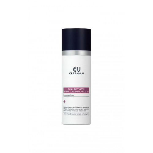 Cuskin Clean-Up Retinol Activator 0.3% Bakuchiol 0.75% 30ml Сироватка з ретинолом та бакучіолом Cuskin Clean-Up Retinol Activator 0.3% Bakuchiol 0.75% 30ml Сироватка з ретинолом та бакучіолом