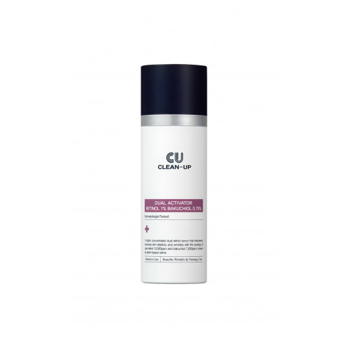 Cuskin Clean-Up Retinol Activator 1% Bakuchiol 0.75% 30ml Сироватка з ретинолом та бакучіолом Cuskin Clean-Up Retinol Activator 1% Bakuchiol 0.75% 30ml Сироватка з ретинолом та бакучіолом