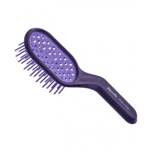 Janeke Curvy Bag Щітка для волосся з повітряною подушкою SP507AVIO Фіолетова