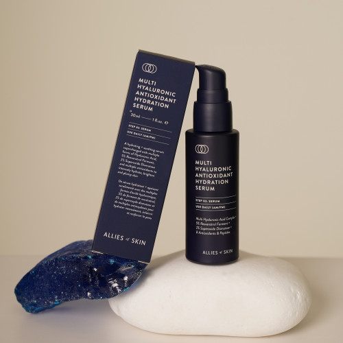 Allies of Skin Multi Hyaluronic Antioxidant Hydration Serum 30 ml Денна антиоксидантна зволожуюча сироватка