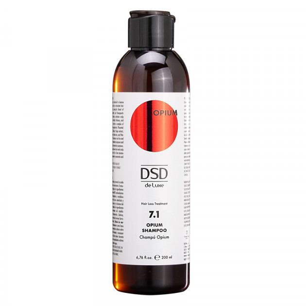 DSD de Luxe 7.1 Opium Shampoo 200 ml Інтенсивний шампунь для прискорення росту та об'єму волосся