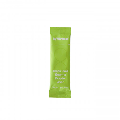 By Wishtrend Tester-paсk 10шт Саше ензимної пудри Green Tea Enzyme Powder Wash 1g