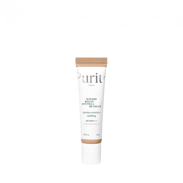 Purito Cica Clearing BB Cream (№23 Natural Beige) 30 ml ВВ крем з екстрактом центелли