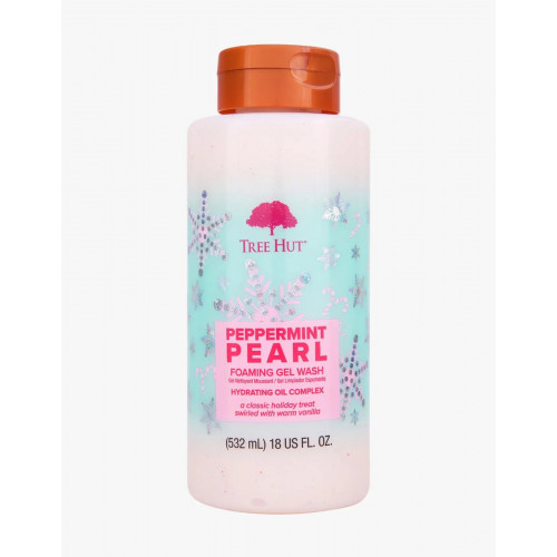 Tree Hut Peppermint Pearl Foaming Gel Wash 532ml Гель для душу Tree Hut Peppermint Pearl Foaming Gel Wash 532ml Гель для душу