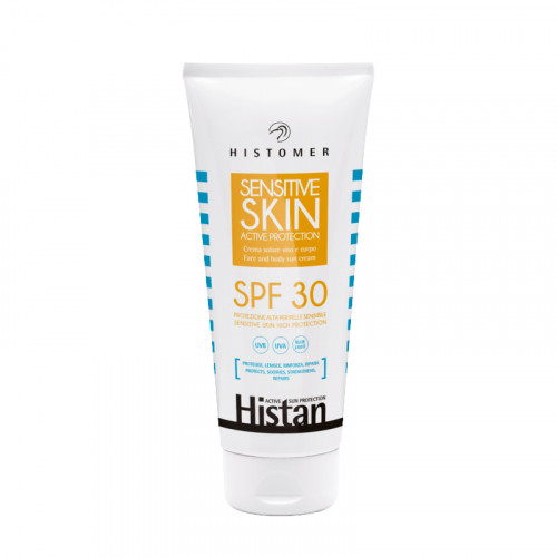 Histomer Histan Sensitive Skin Active Protection SPF30 200ml Сонцезахисний крем для обличчя та тіла