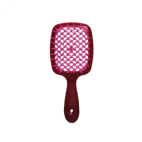 Щітка Janeke Small Superbrush The Original 86SP234BOR Бургундія з рожевим