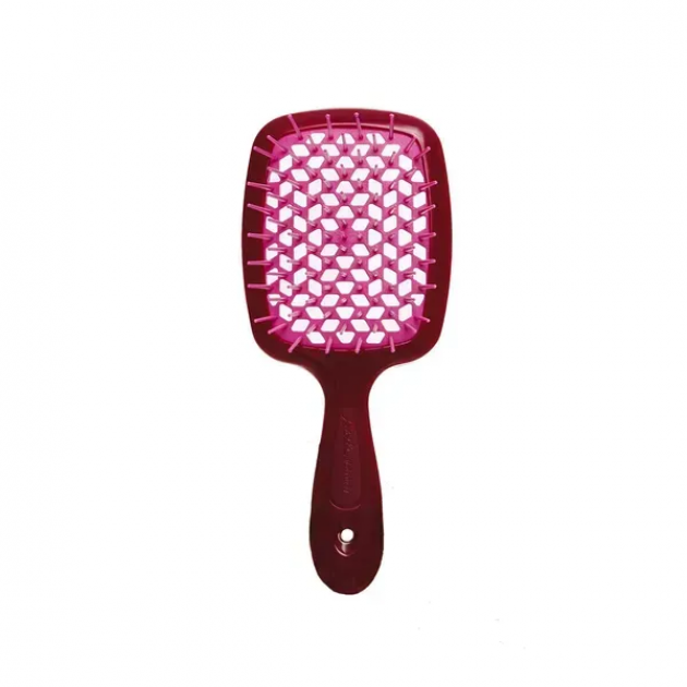 Щітка Janeke Superbrush The Original 86SP226BOR Бургундія з рожевим