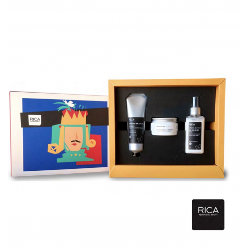 Rica Gift pack OPUNTIA MEN-BARBER Подарунковий чоловічий набір для гоління (емульсія, крем, бальзам) Rica Gift pack OPUNTIA MEN-BARBER Подарунковий чоловічий набір для гоління (емульсія, крем, бальзам)