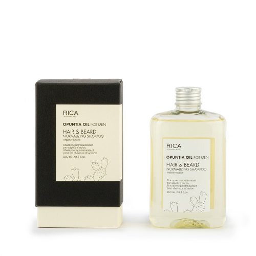 Rica Hair&Beard Normalizing Shampoo 250 ml Шампунь для нормалізації волосся та бороди Rica Hair&Beard Normalizing Shampoo 250 ml Шампунь для нормалізації волосся та бороди