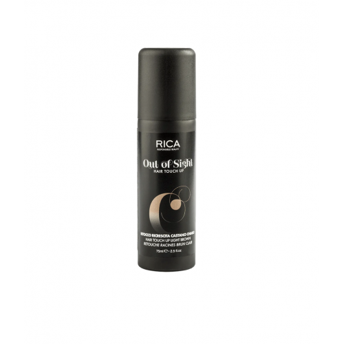 Rica Hair Touch Up Light Brown 75ml Камуфляжний спрей для волосся світло-каштановий Rica Hair Touch Up Light Brown 75ml Камуфляжний спрей для волосся світло-каштановий