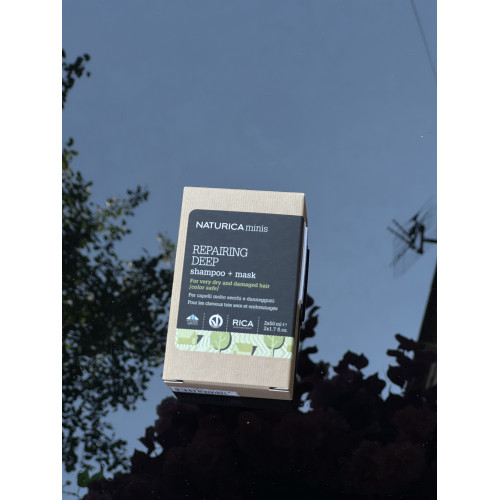 Rica Repairing Deep Minis 2x50 ml Міні набір для глибого відновлення: шампунь та маска Rica Repairing Deep Minis 2x50 ml Міні набір для глибого відновлення: шампунь та маска
