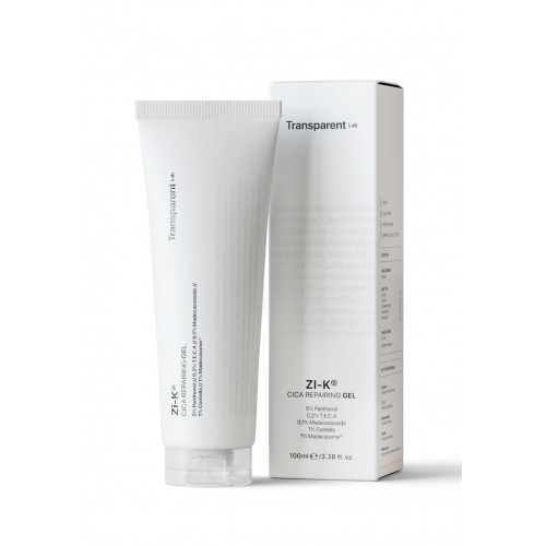 Transparent Lab Zi-K Calming Face Gel 100 ml Відновлюючий гель для обличчя з екстрактом центели