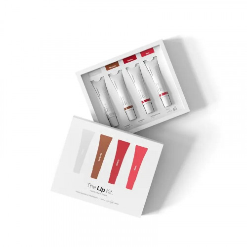 Transparent Lab Lipkit Treatment Набір зволожуючих бальзамів для губ із SPF 50 у чотирьох відтінках