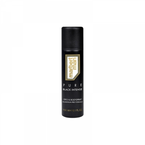 Marbert Pure Black Intense Deo & Bodyspray 150ml Дезодорант спрей з східно-пряним ароматом Marbert Pure Black Intense Deo & Bodyspray 150ml Дезодорант спрей з східно-пряним ароматом