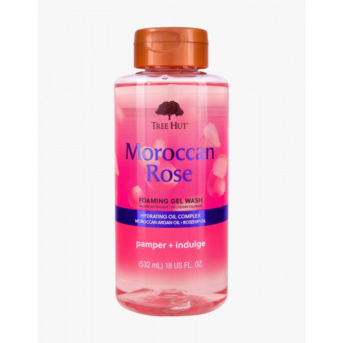 Tree Hut Moroccan Rose Foaming Gel Wash 532ml Гель для душу Tree Hut Moroccan Rose Foaming Gel Wash 532ml Гель для душу