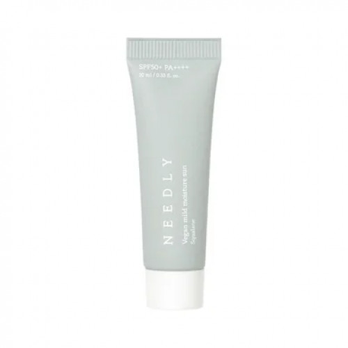 Needly Vegan Mild Moisture Sun SPF 50+ PA++++ 10мл Зволожуючий сонцезахисний крем з рослинним скваланом