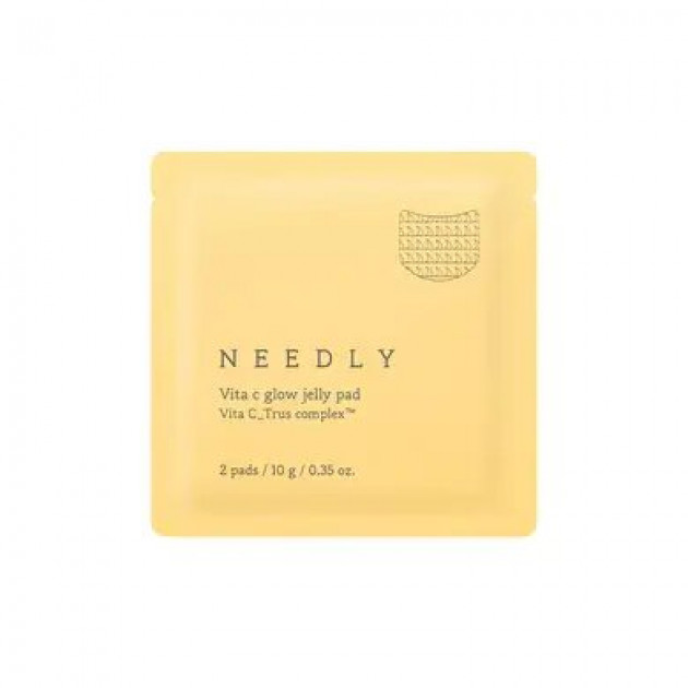 Needly Vita C Glow Jelly Pad 2шт Зволожувальні тонер-педи для сяйва шкіри